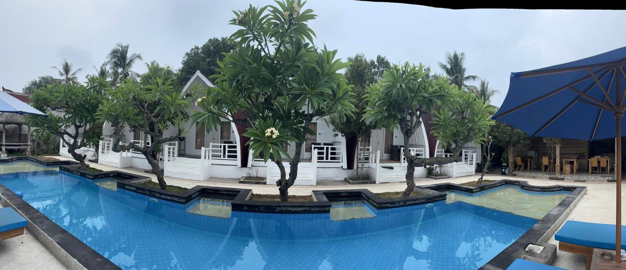 Gili Kulemba Bungalow กีลีตราวางัน ภายนอก รูปภาพ